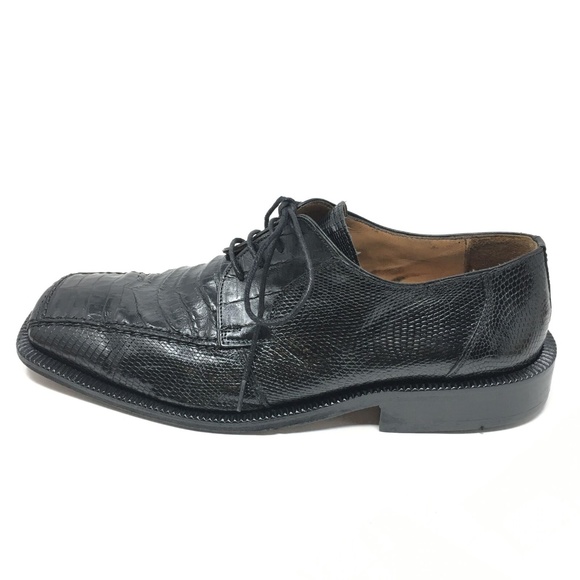 David Eden Oxfords Shoes Size 9.5 Black Crocodile main image 8